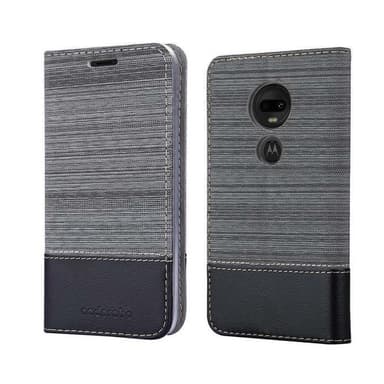 Motorola MOTO G7 / G7 PLUS Pungetui Cover Case (Grå)