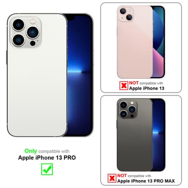 Cover iPhone 13 PRO Etui Case (Sort)