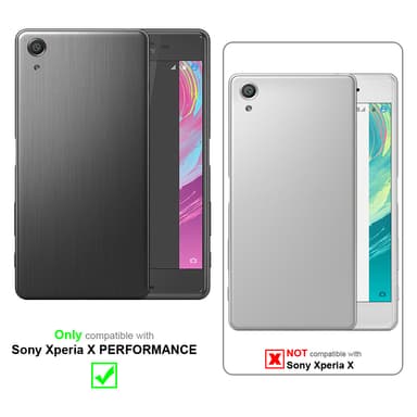 Sony Xperia X PERFORMANCE Pungetui Flip Cover (Blå)