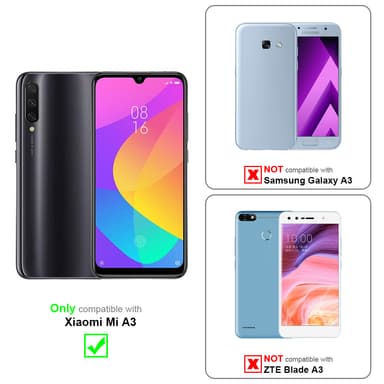 Xiaomi Mi A3 Cover Etui Case (Brun)
