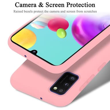 Samsung Galaxy A41 Cover Etui Case (Lyserød)