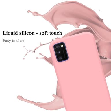 Samsung Galaxy A41 Cover Etui Case (Lyserød)