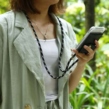 Sony Xperia XA1 Etui Cover Kæde (Sort)