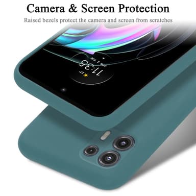 Motorola EDGE 20 LITE / FUSION Cover Etui Case (Grøn)
