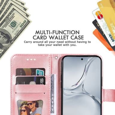 SKALO OnePlus Nord CE4 Lite 5G Mandala Flip Cover - Pink