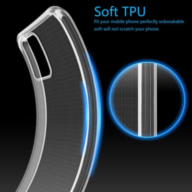 Motorola Moto E13 Cover TPU Etui (Gennemsigtig)