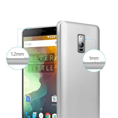 OnePlus 2 Cover Etui Case (Sølv)