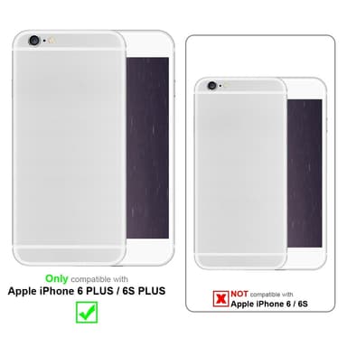 Cover iPhone 6 PLUS / 6S PLUS Etui Case (Sort)