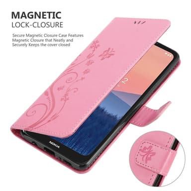 Nokia C21 Pungetui Cover Case (Lyserød)