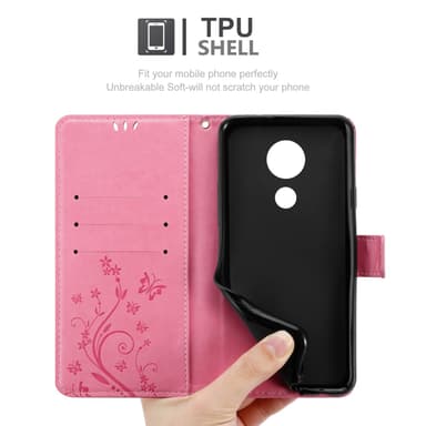 Nokia C21 Pungetui Cover Case (Lyserød)