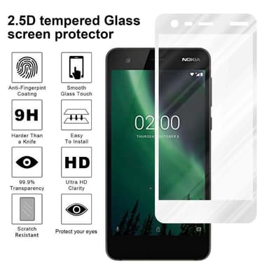 Skærmbeskytter Nokia 2 2017 Beskyttelsesglas