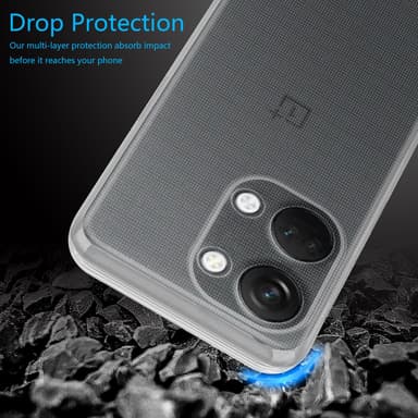 OnePlus Nord 3 5G Cover TPU Etui (Gennemsigtig)