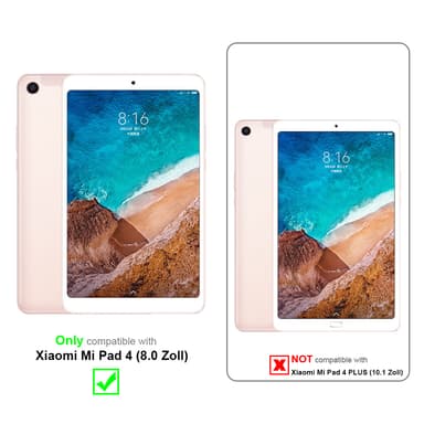 Xiaomi Mi Pad 4 (8.0 tomme) Pungetui Cover (Sort)