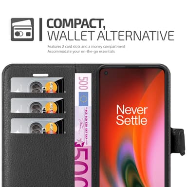 OnePlus Nord 2 5G Pungetui Cover Case (Sort)