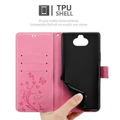 Sony Xperia 8 Pungetui Cover Case (Lyserød)