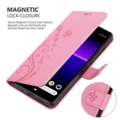 Sony Xperia 8 Pungetui Cover Case (Lyserød)