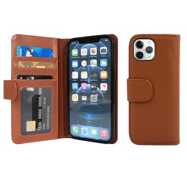 iPhone 13 PRO MAX Pungetui Cover (Brun)