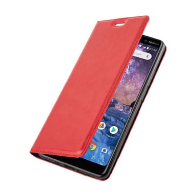 Nokia 7 PLUS Cover Etui Case (Rød)
