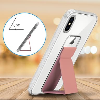 iPhone X / XS Etui Case Cover (Lyserød)