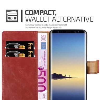 Cover Samsung Galaxy NOTE 8 Etui Case (Rød)