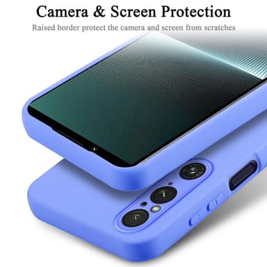 Sony Xperia 1 V Cover Etui Case (Lilla)