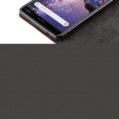 Nokia 7 PLUS Cover Etui Case (Rød)