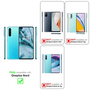 OnePlus Nord Cover Etui Case (Sort)