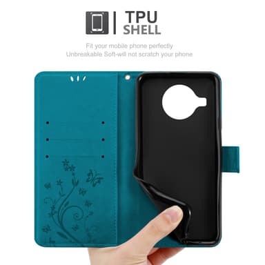 Nokia X10 / X20 Pungetui Cover Case (Blå)