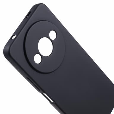 SKALO Xiaomi Redmi A3 Matte Black Ultra-tynd TPU Cover