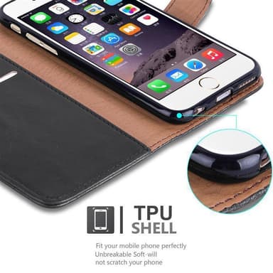 Cover iPhone 6 PLUS / 6S PLUS Etui Case (Sort)
