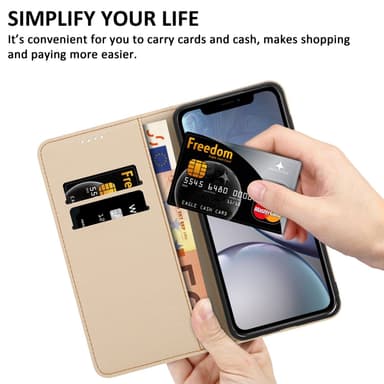 iPhone XR Pungetui Cover Case (Grøn)