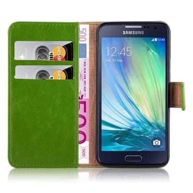 Cover Samsung Galaxy A3 2015 Etui Case (Grøn)