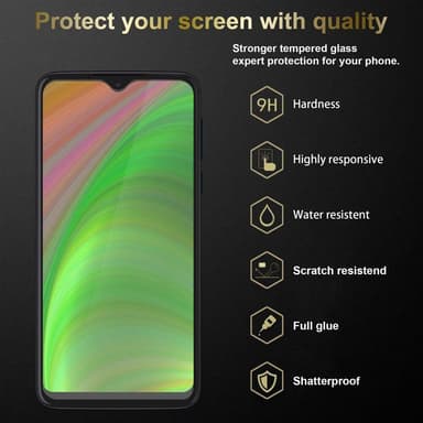 Motorola ONE MACRO 3x Skærmbeskytter Beskyttelsesglas