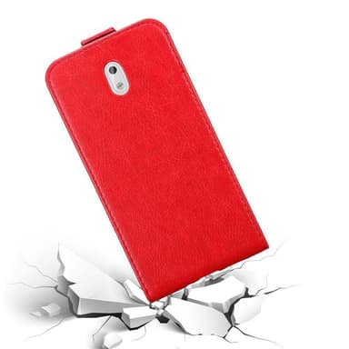 Nokia 3 2017 Pungetui Flip Cover (Rød)