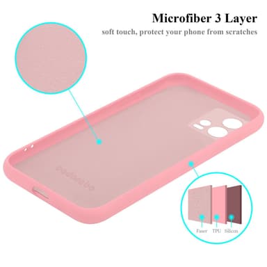 Motorola MOTO G72 Cover Etui Case (Lyserød)