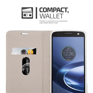 Motorola MOTO Z FORCE Pungetui Cover Case (Blå)