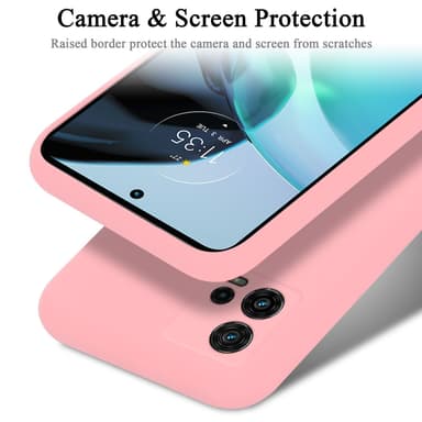 Motorola MOTO G72 Cover Etui Case (Lyserød)
