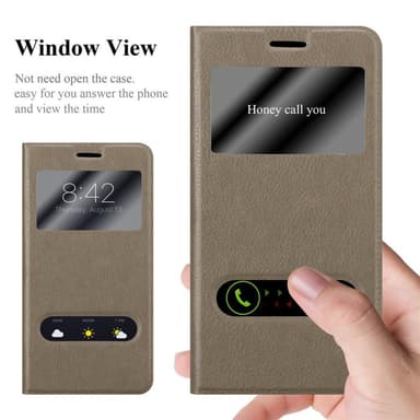 Pungetui Motorola MOTO G5 PLUS Cover Case (Brun)