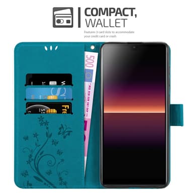Sony Xperia L4 Pungetui Cover Case (Blå)