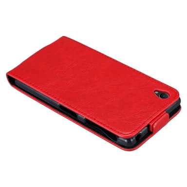 Sony Xperia Z1 Pungetui Flip Cover (Rød)