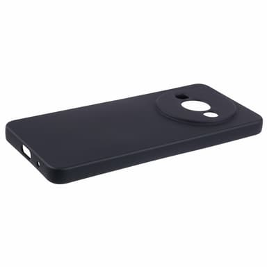 SKALO Xiaomi Redmi A3 Matte Black Ultra-tynd TPU Cover