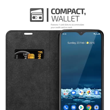Nokia 5.3 Cover Etui Case (Brun)