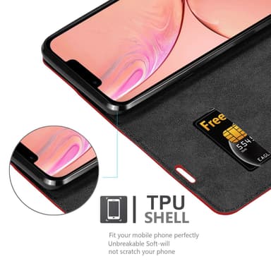 iPhone 13 PRO Cover Etui Case (Rød)