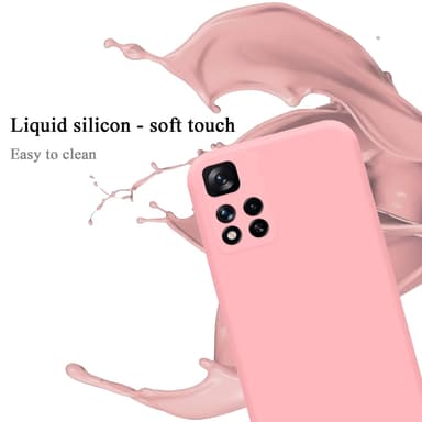Xiaomi RedMi NOTE 11 PRO+ Cover Etui Case (Lyserød)