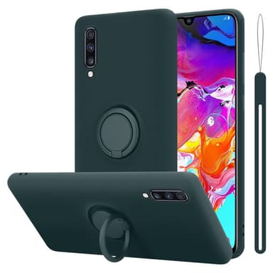 Samsung Galaxy A70 / A70s Cover Etui Case (Grøn)