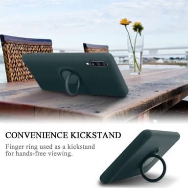 Samsung Galaxy A70 / A70s Cover Etui Case (Grøn)