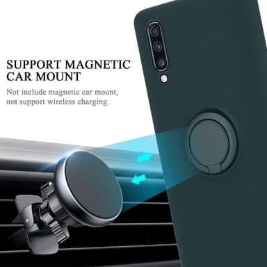 Samsung Galaxy A70 / A70s Cover Etui Case (Grøn)