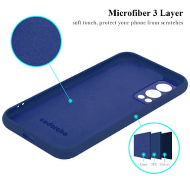 OnePlus Nord 2 5G Cover Etui Case (Blå)