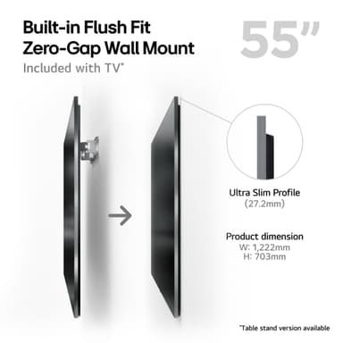 LG 55" G4 4K OLED evo TV (2024)