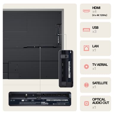 LG 55" G4 4K OLED evo TV (2024)